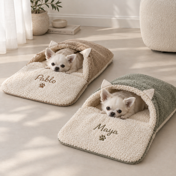 جا خواب کیسه خواب تدب برند tailor pet با گلدوزی اختصاصی